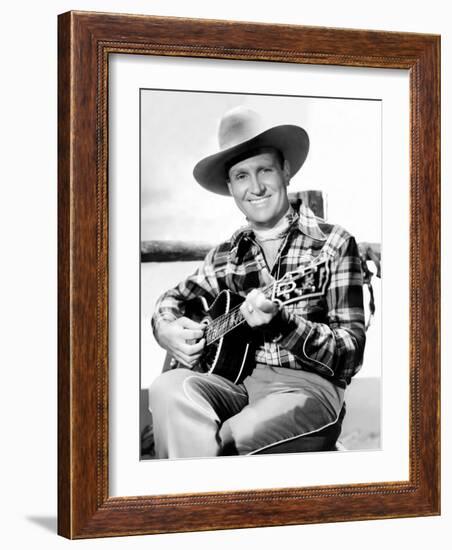 Gene Autry, Late-1940s-null-Framed Photo