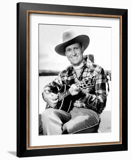 Gene Autry, Late-1940s-null-Framed Photo