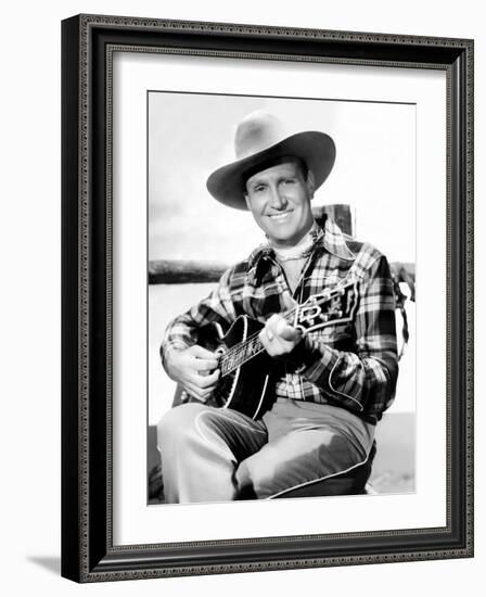 Gene Autry, Late-1940s-null-Framed Photo