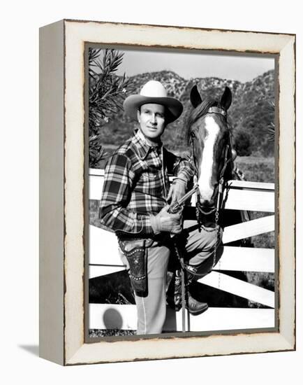 Gene Autry-null-Framed Stretched Canvas