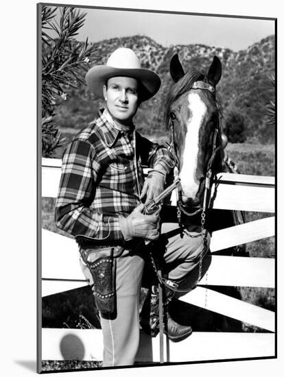 Gene Autry-null-Mounted Photo