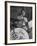 Gene Krupa, American Drummer and Jazz Band Leader, Playing Drums at the Club Hato on the Ginza-Margaret Bourke-White-Framed Premium Photographic Print