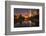 Gene Leahy Mall Skyline at Dawn, Omaha, Nebraska, USA-Walter Bibikow-Framed Photographic Print