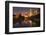 Gene Leahy Mall Skyline at Dawn, Omaha, Nebraska, USA-Walter Bibikow-Framed Photographic Print