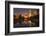 Gene Leahy Mall Skyline at Dawn, Omaha, Nebraska, USA-Walter Bibikow-Framed Photographic Print