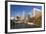 Gene Leahy Mall Skyline, Omaha, Nebraska, USA-Walter Bibikow-Framed Photographic Print