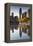 Gene Leahy Mall Skyline, Omaha, Nebraska, USA-Walter Bibikow-Framed Premier Image Canvas