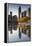 Gene Leahy Mall Skyline, Omaha, Nebraska, USA-Walter Bibikow-Framed Premier Image Canvas