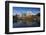 Gene Leahy Mall Skyline, Omaha, Nebraska, USA-Walter Bibikow-Framed Photographic Print