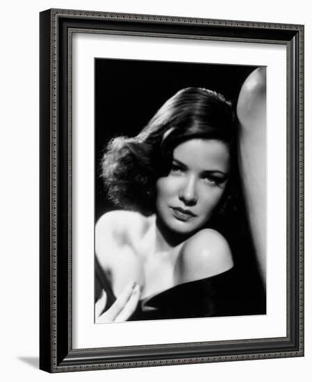 Gene Tierney, 1939-null-Framed Photographic Print