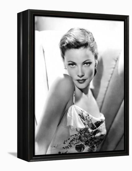 Gene Tierney, 1946-null-Framed Stretched Canvas