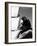 GENE TIERNEY (b/w photo)-null-Framed Photo