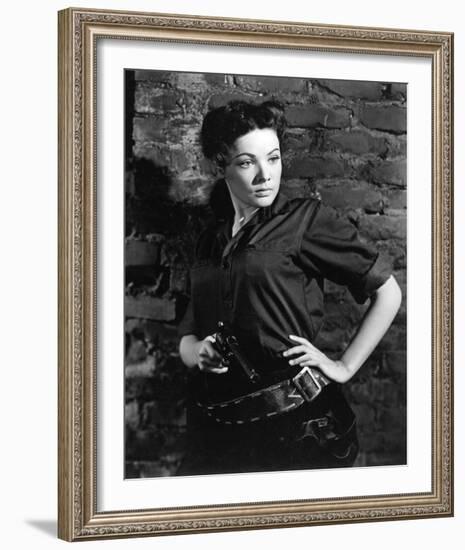 Gene Tierney - Belle Starr-null-Framed Photo