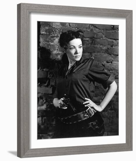 Gene Tierney - Belle Starr-null-Framed Photo