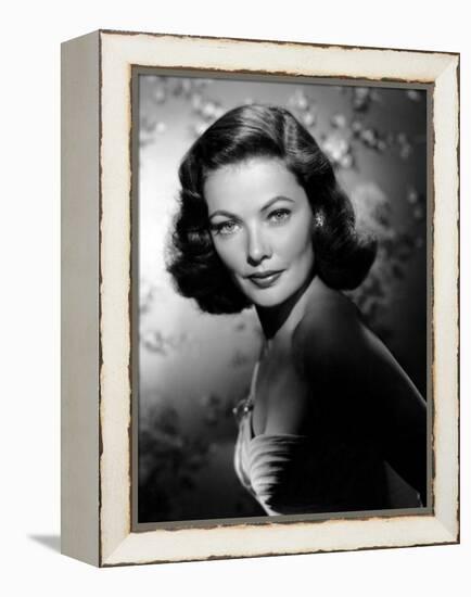 Gene Tierney, c.1950-null-Framed Stretched Canvas