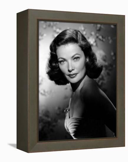 Gene Tierney, c.1950-null-Framed Stretched Canvas