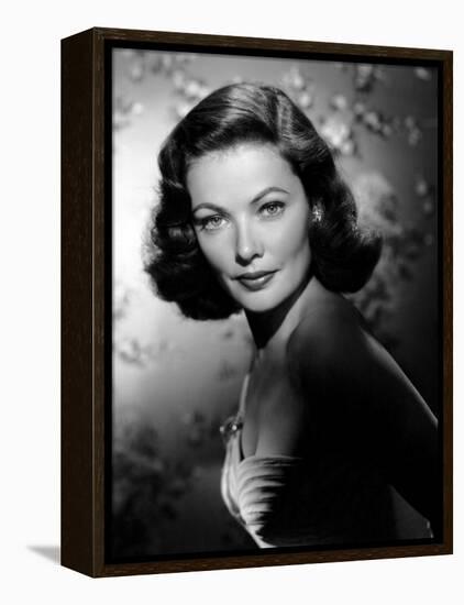 Gene Tierney, c.1950-null-Framed Stretched Canvas