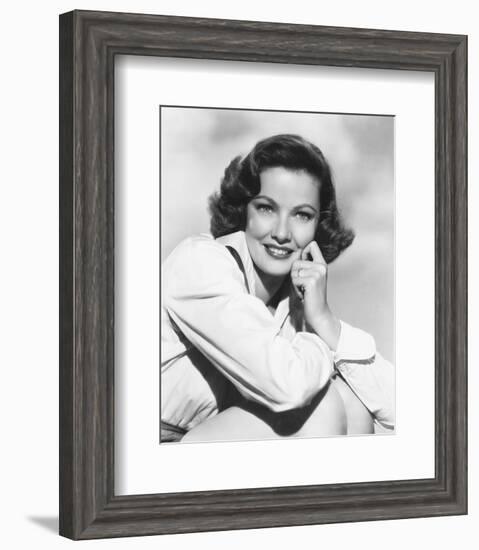 Gene Tierney-null-Framed Photo