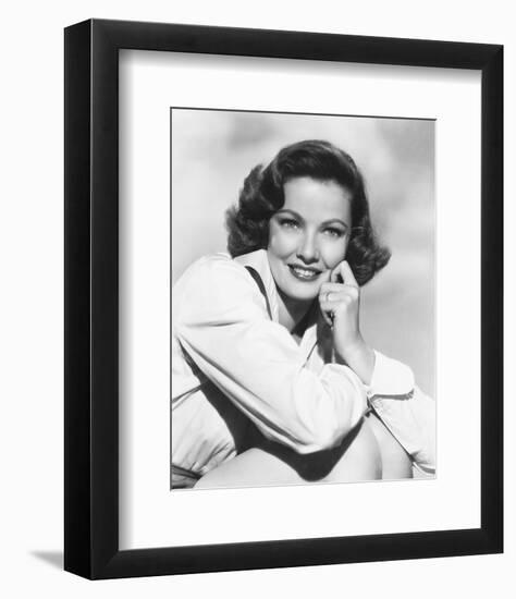 Gene Tierney-null-Framed Photo