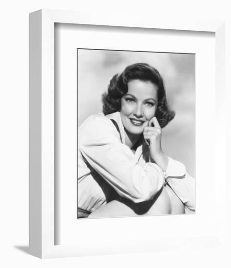 Gene Tierney-null-Framed Photo