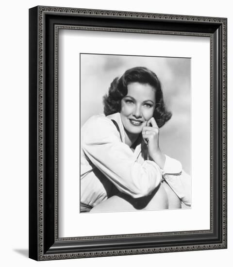 Gene Tierney-null-Framed Photo