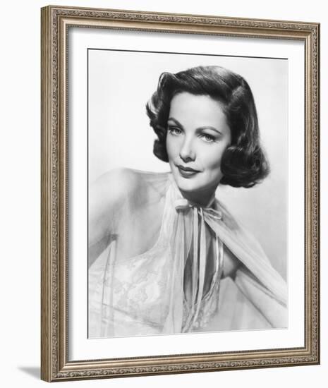 Gene Tierney-null-Framed Photo