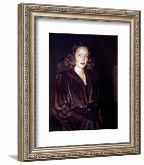 Gene Tierney-null-Framed Photo