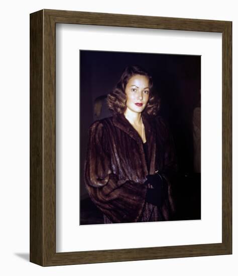 Gene Tierney-null-Framed Photo