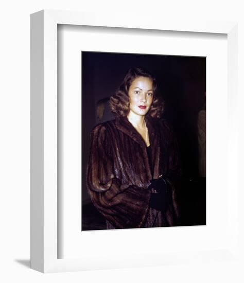 Gene Tierney-null-Framed Photo