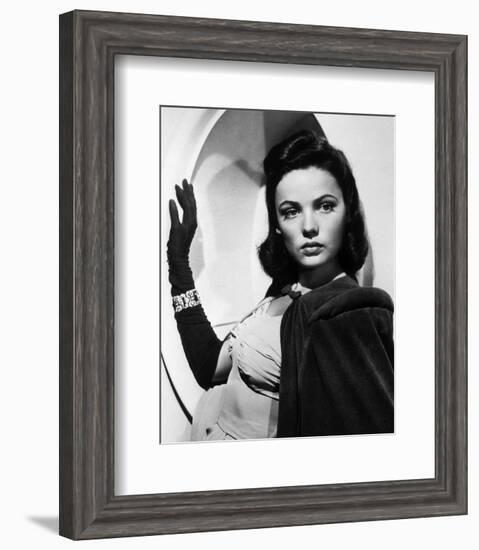 Gene Tierney-null-Framed Photo