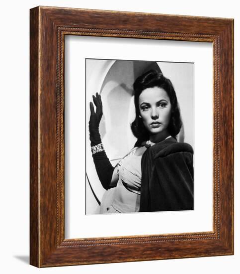 Gene Tierney-null-Framed Photo