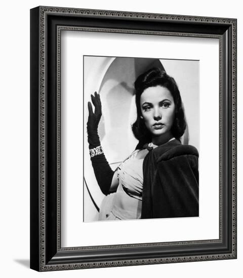 Gene Tierney-null-Framed Photo