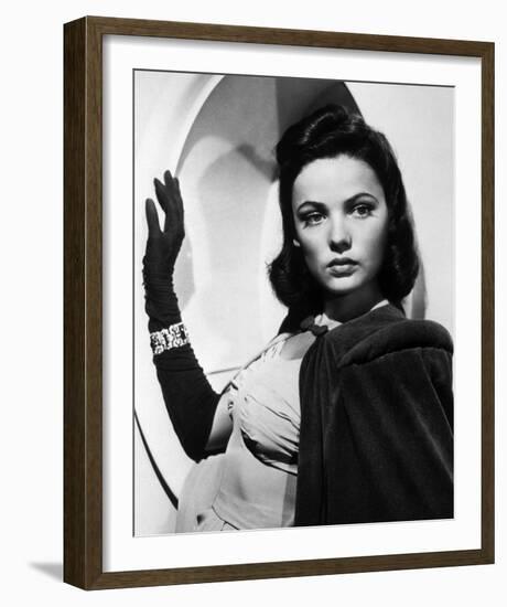 Gene Tierney-null-Framed Photo