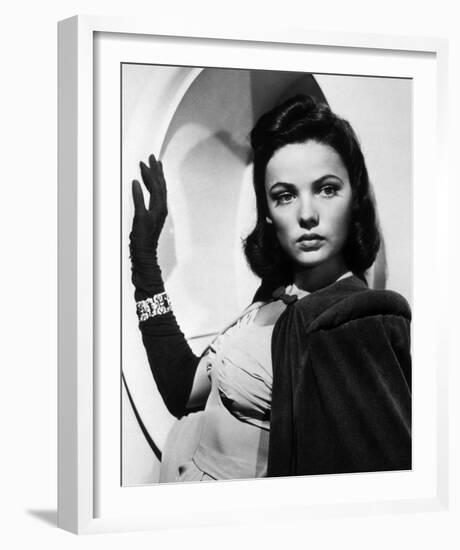 Gene Tierney-null-Framed Photo