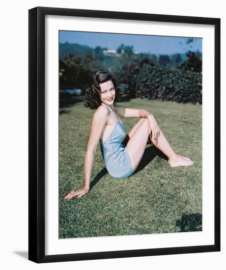 Gene Tierney-null-Framed Photo