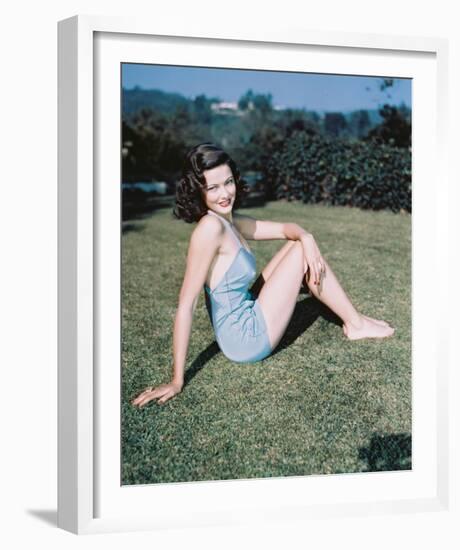 Gene Tierney-null-Framed Photo