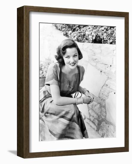 Gene Tierney-null-Framed Photo