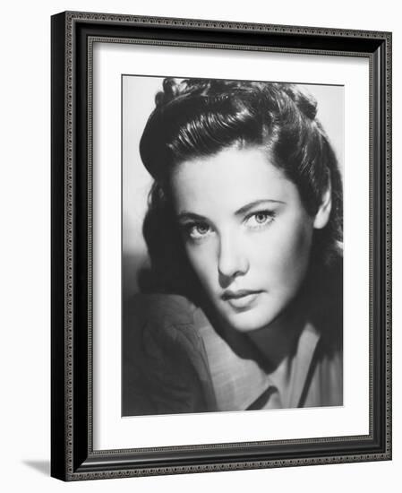 Gene Tierney-null-Framed Photo