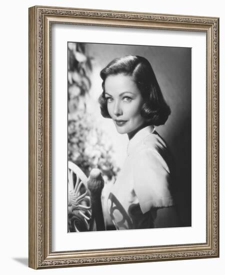 Gene Tierney-null-Framed Photo