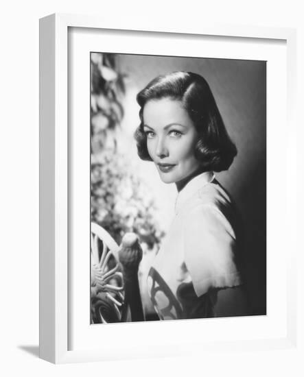 Gene Tierney-null-Framed Photo