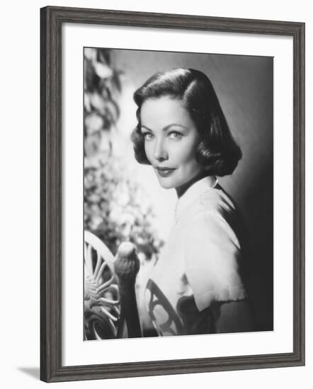 Gene Tierney--Framed Photo