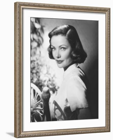 Gene Tierney--Framed Photo