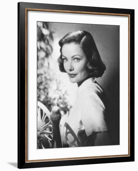 Gene Tierney-null-Framed Photo