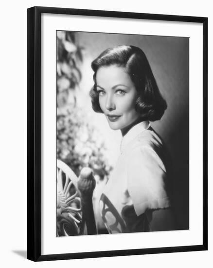 Gene Tierney-null-Framed Photo