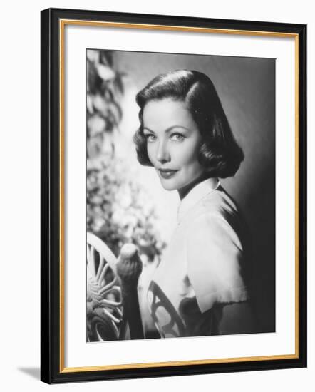 Gene Tierney--Framed Photo