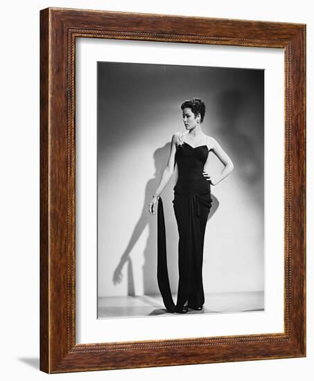 Gene Tierney-null-Framed Photographic Print