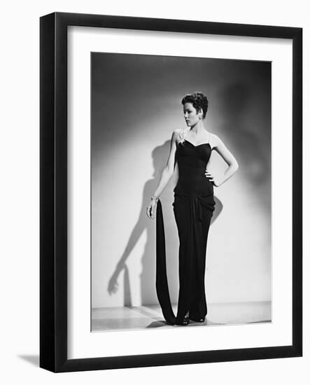 Gene Tierney-null-Framed Photographic Print