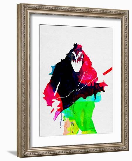 Gene Watercolor-Lora Feldman-Framed Art Print