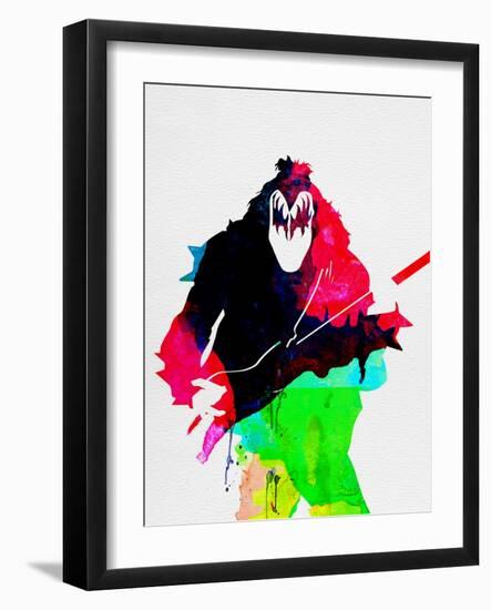 Gene Watercolor-Lora Feldman-Framed Art Print