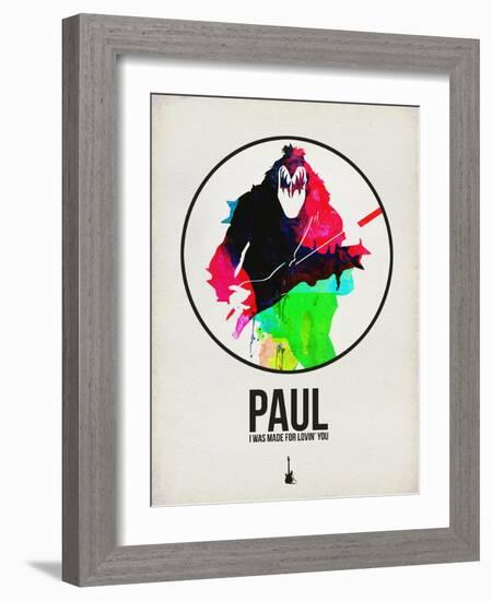 Gene Watercolor-David Brodsky-Framed Art Print